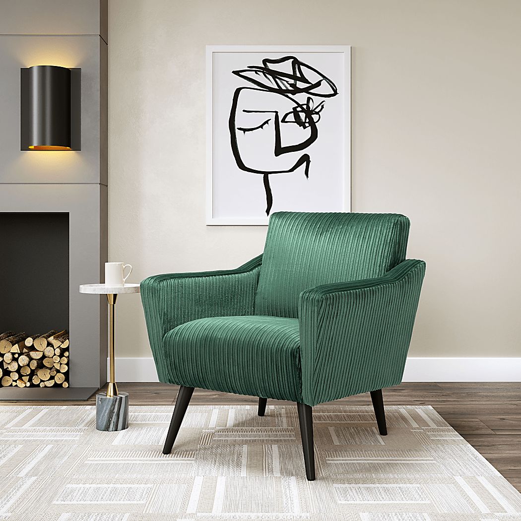 Jerstad Green Accent Chair