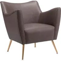 Graiff Espresso Accent Chair
