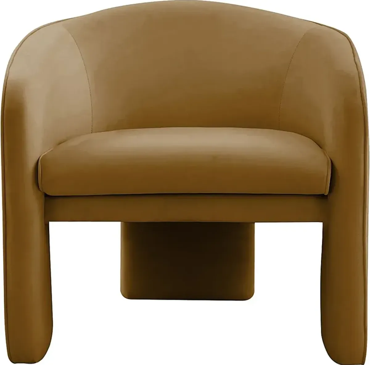 Carmain Cognac Accent Chair