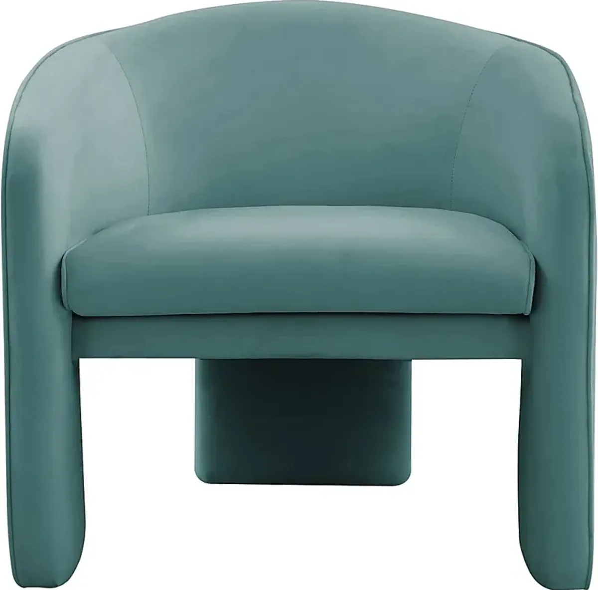 Carmain Sea Blue Accent Chair