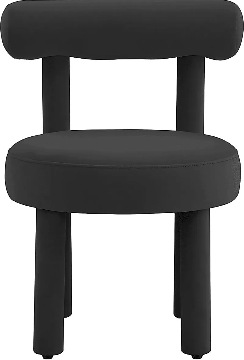 Belingham Black Accent Chair