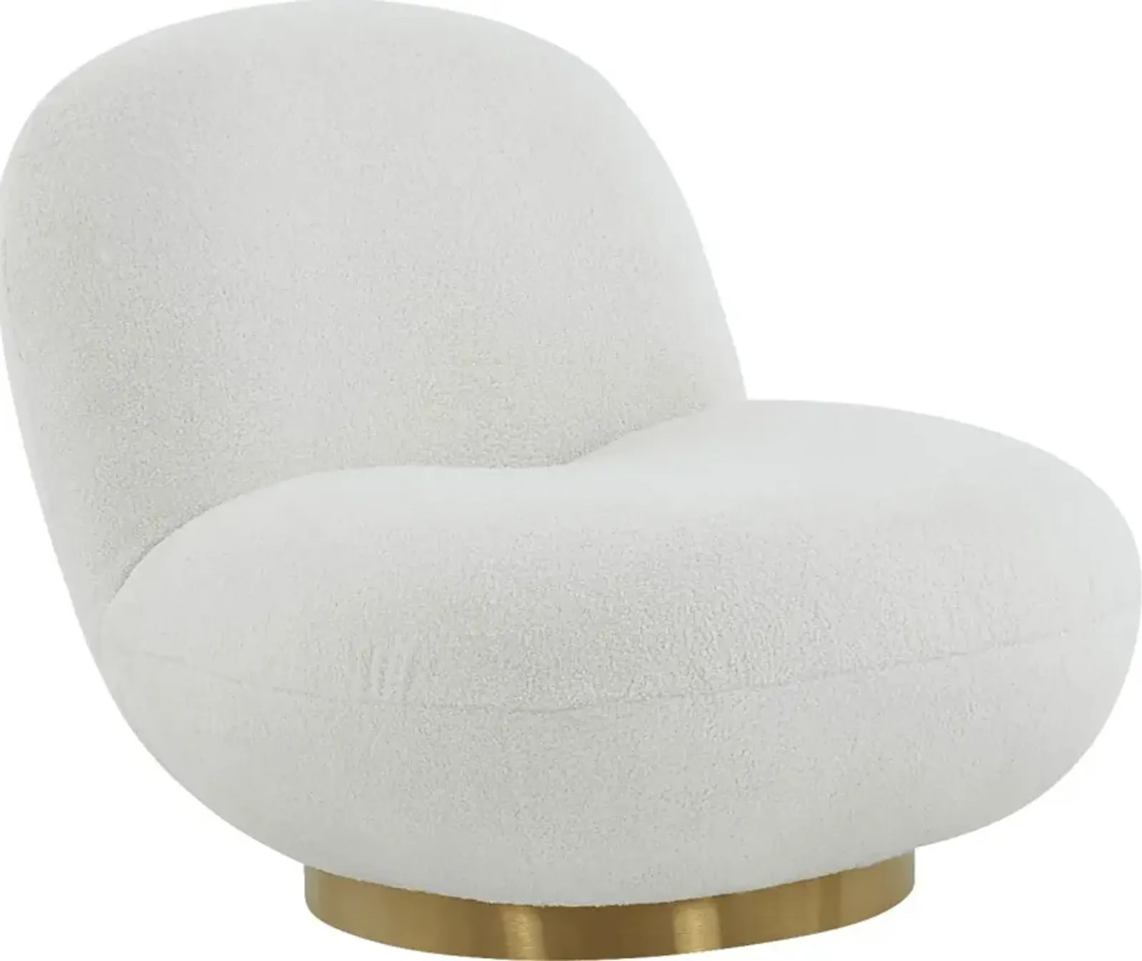 Bankshill White Accent Chair