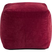 Cindy Crawford Home Hanover Ruby Chenille Accent Pouf