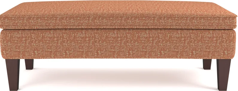 Alguno Rust Storage Ottoman