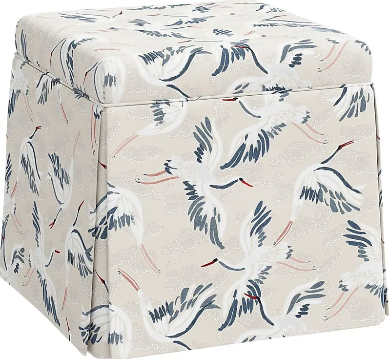 Charlick Beige Ottoman