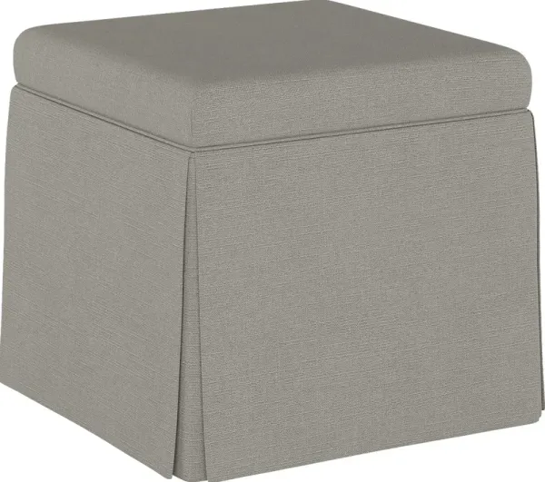 Charlick Gray Ottoman