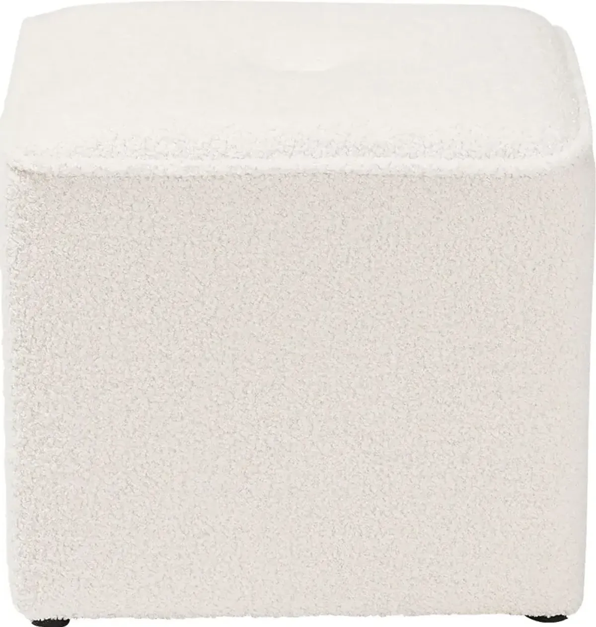 Delcie Ivory Ottoman