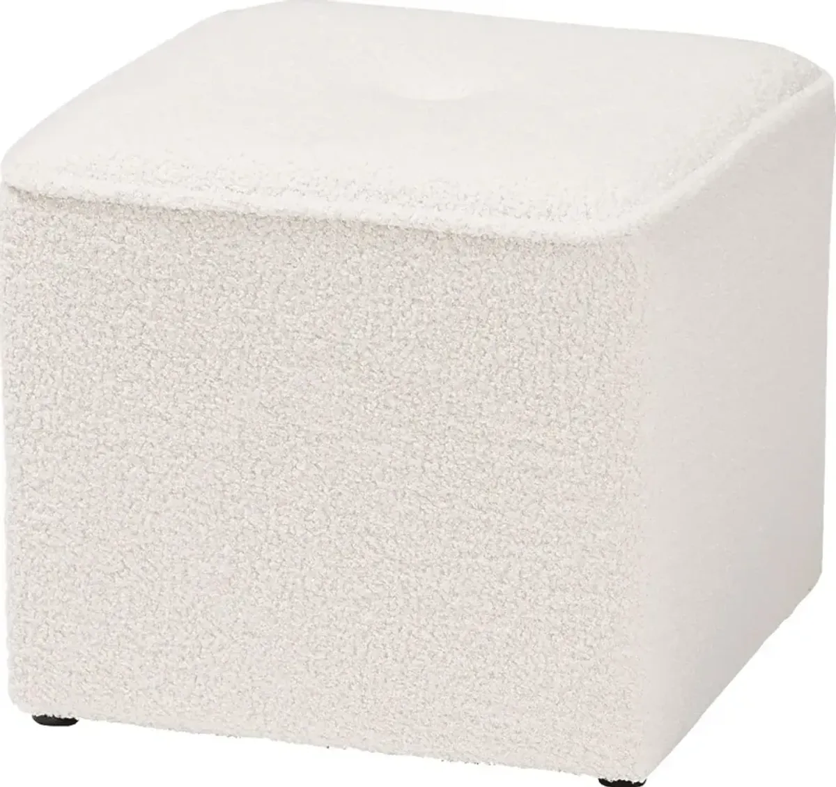 Delcie Ivory Ottoman