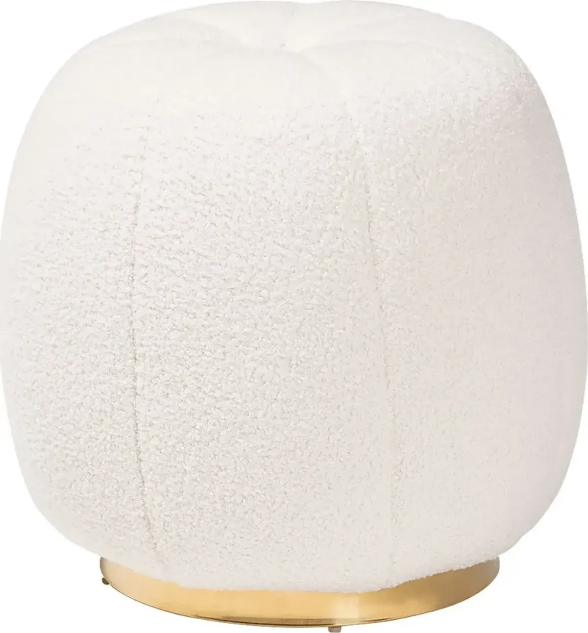 Gargonza Ivory Ottoman