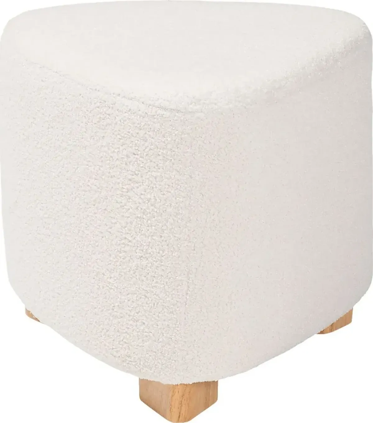 Manucy Ivory Ottoman