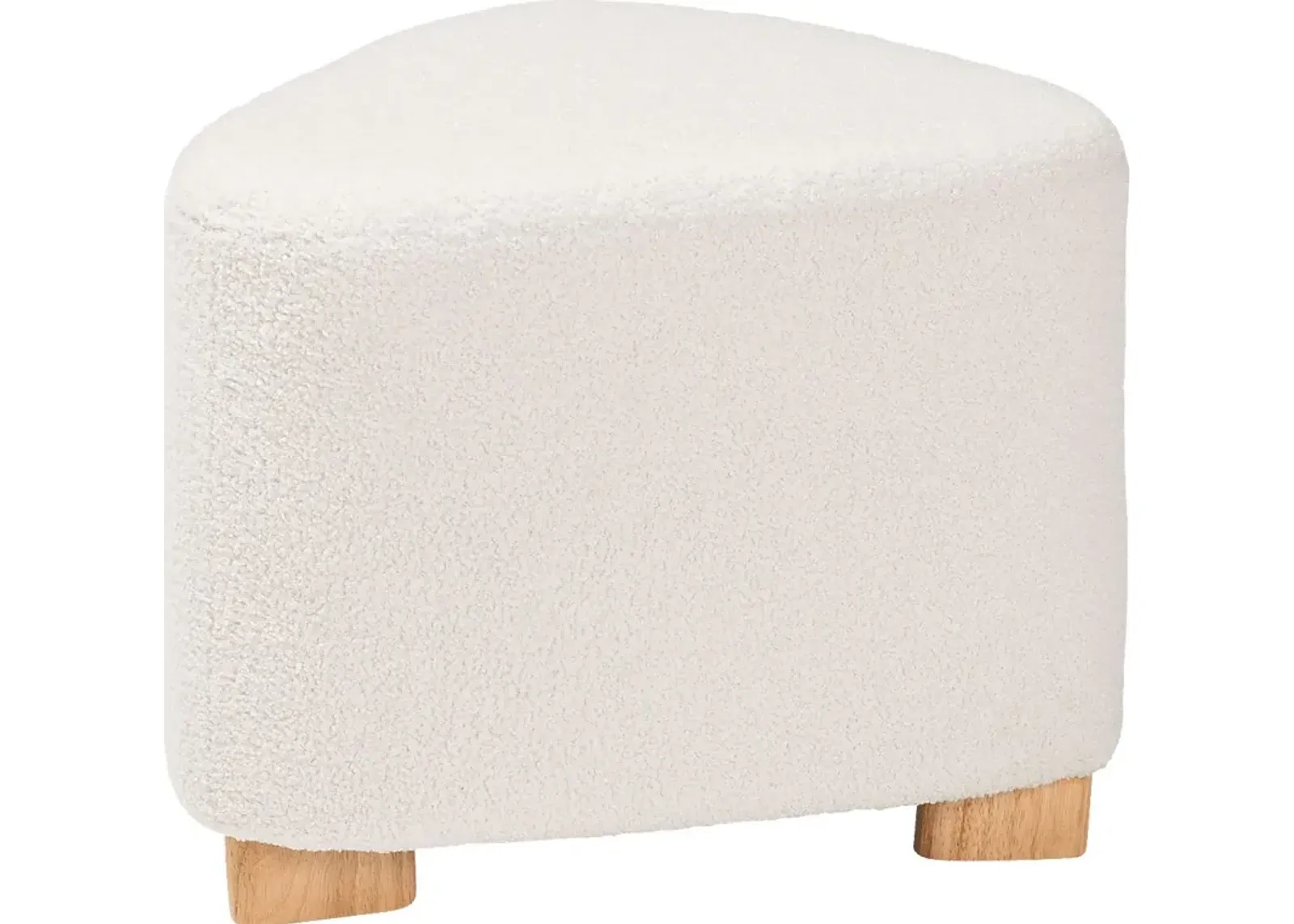 Manucy Ivory Ottoman