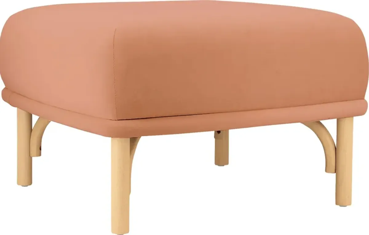 Bybee Mauve Ottoman