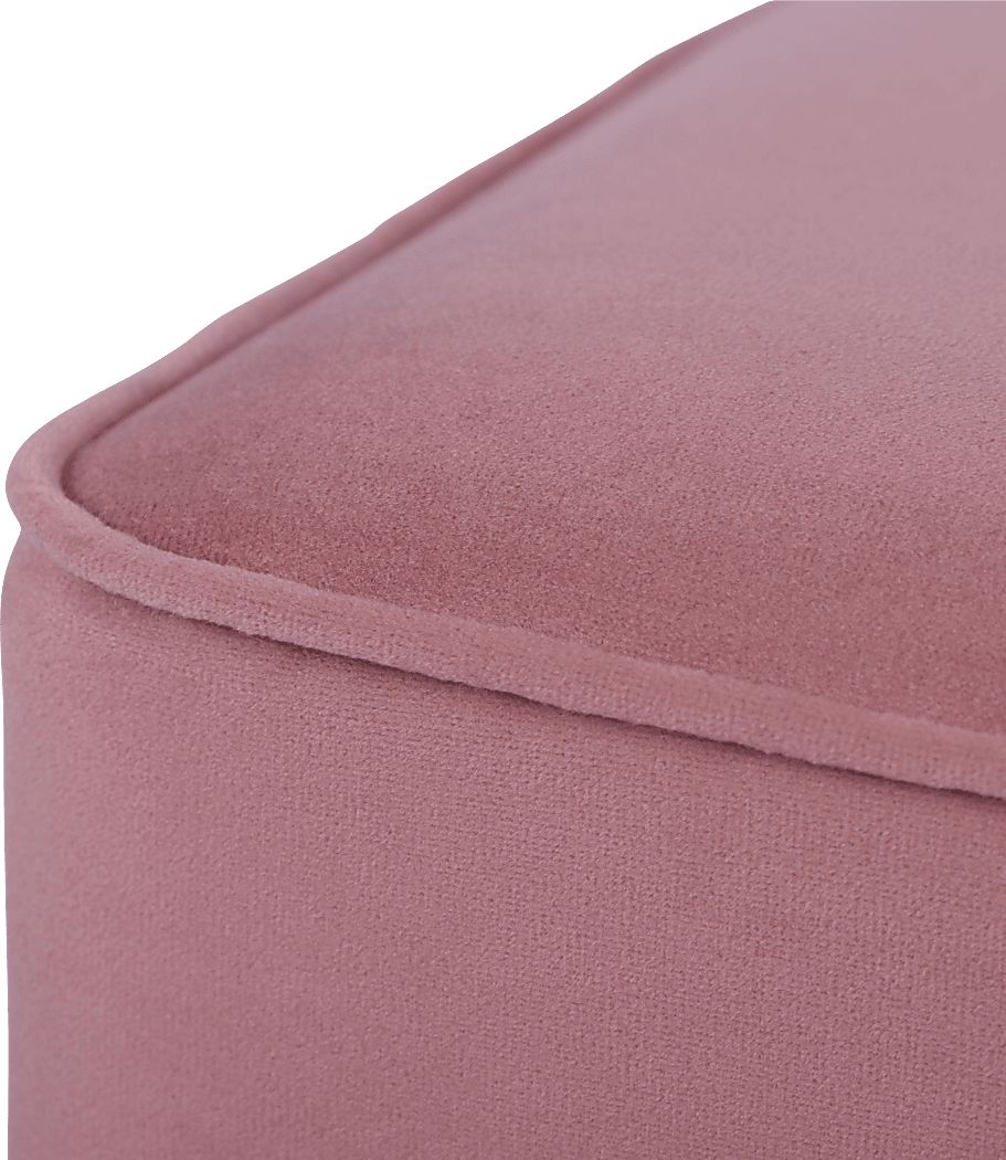 Clonce Mauve Ottoman