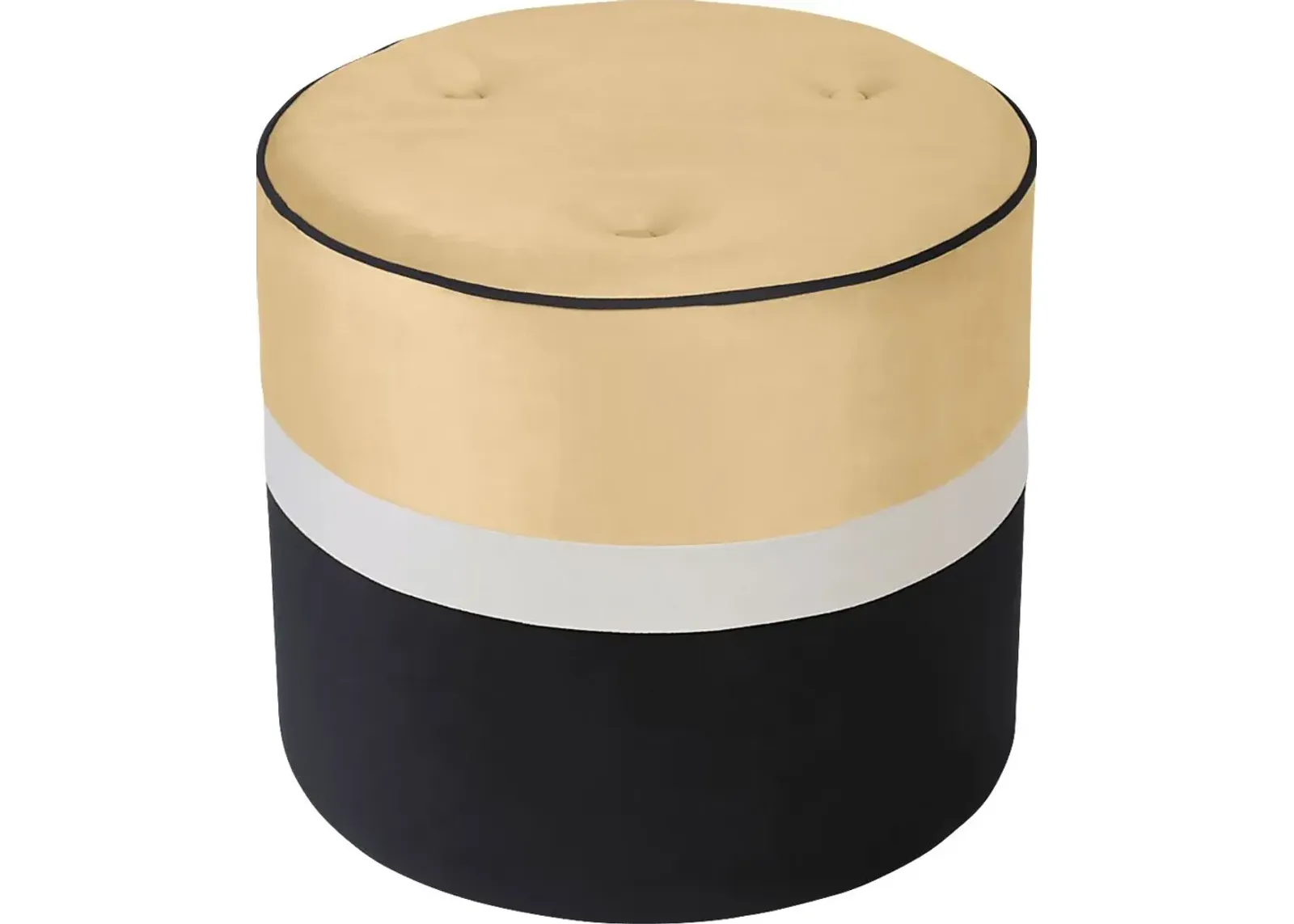 Ellaree Champagne Ottoman