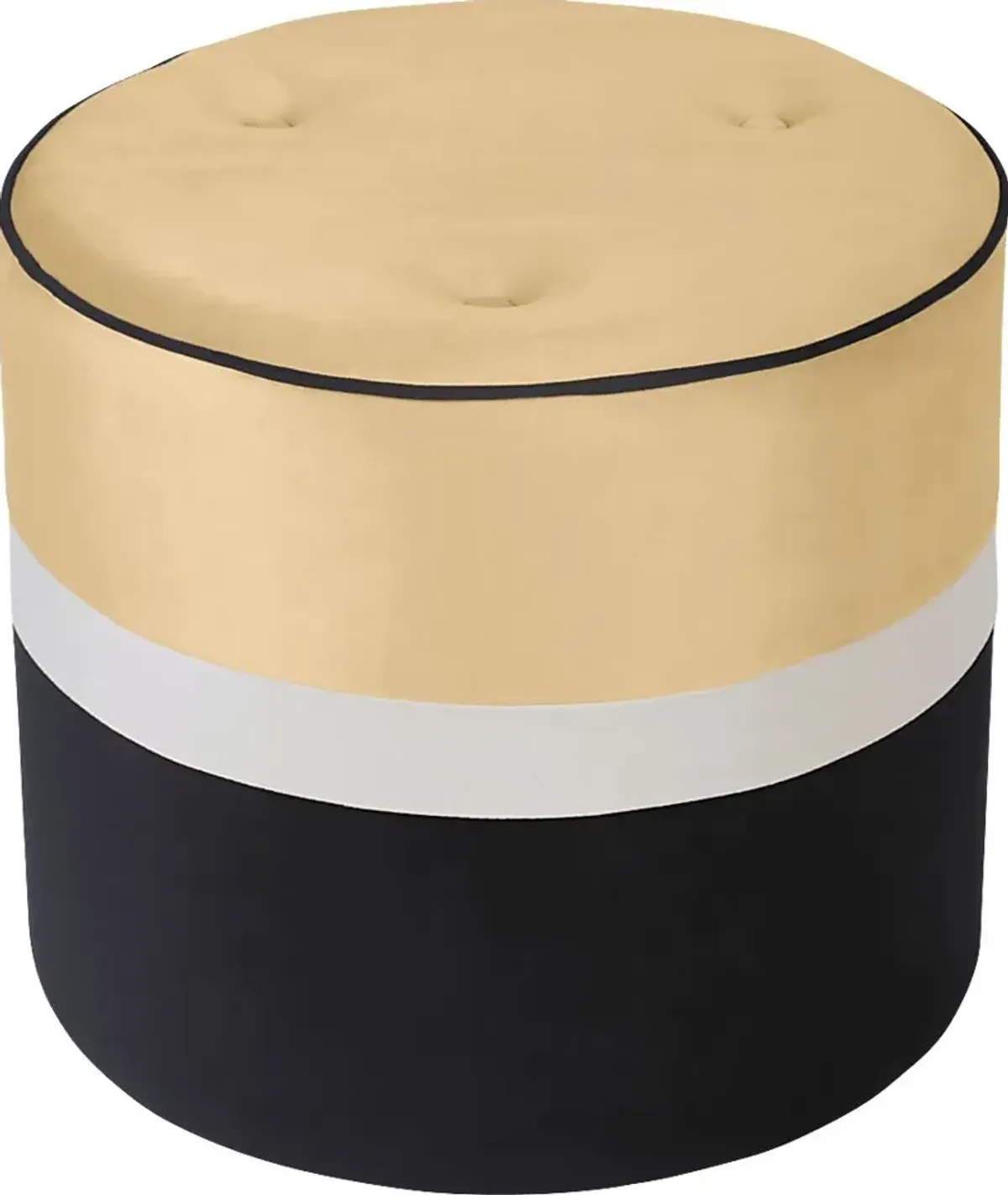 Ellaree Champagne Ottoman