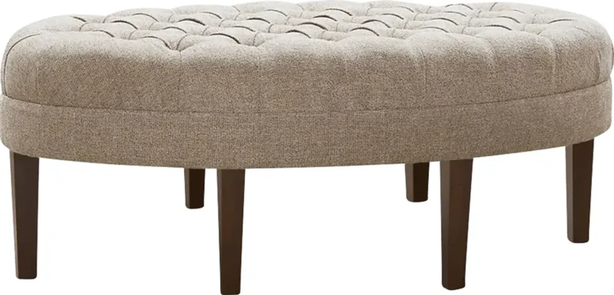 Thistlecroft Linen Ottoman