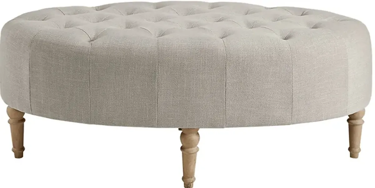 Studewood Linen Ottoman