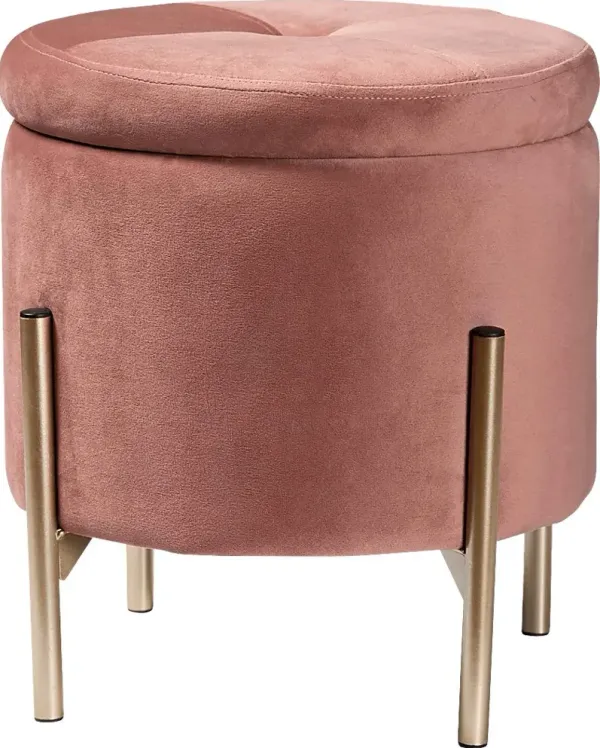 Causton Pink Ottoman