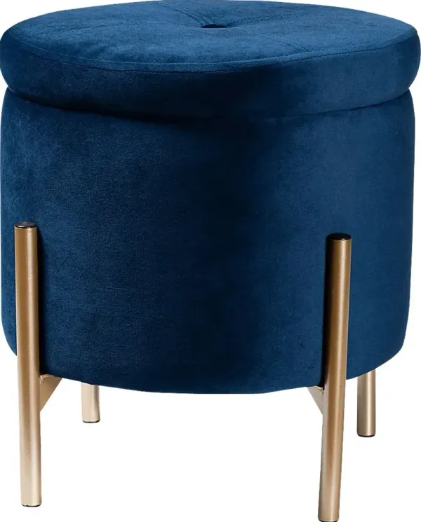 Causton Navy Ottoman