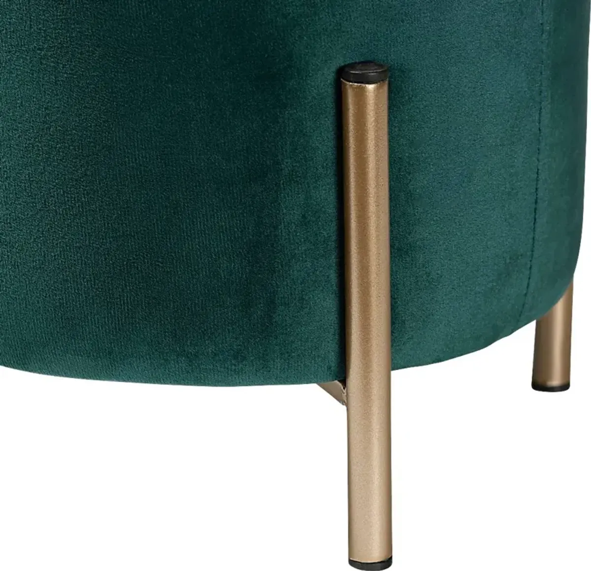 Wuerpel Green Ottoman