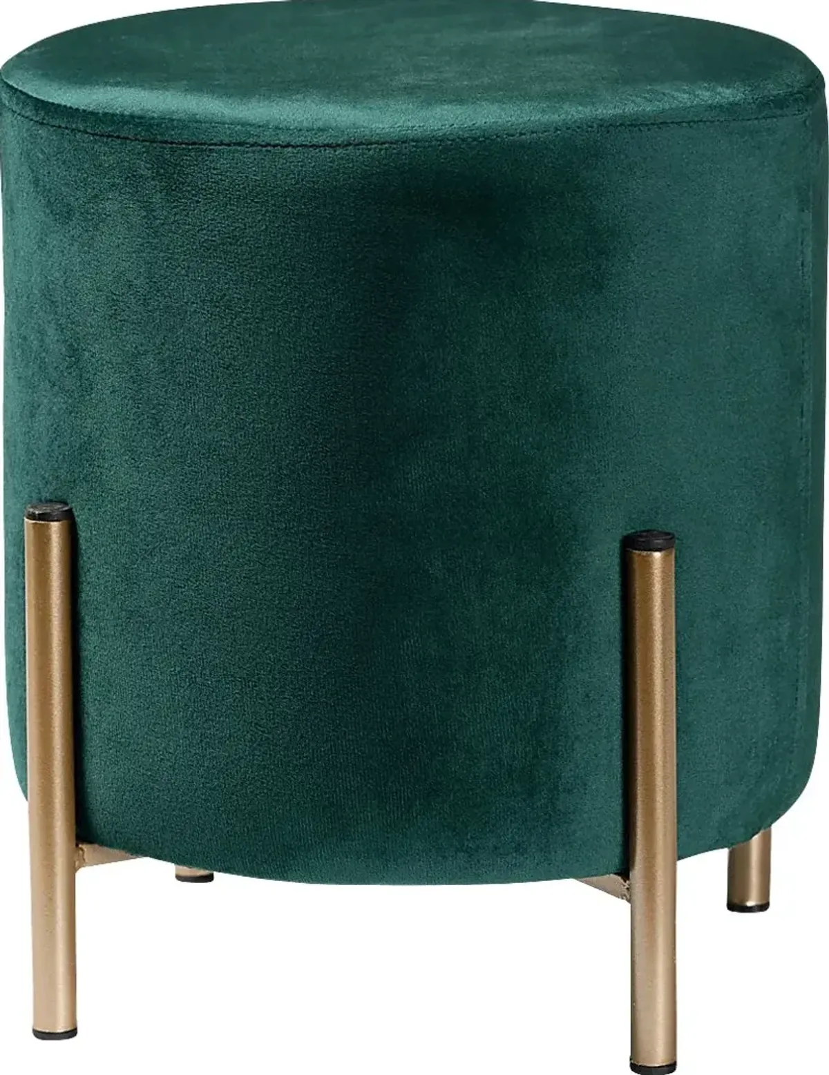 Wuerpel Green Ottoman