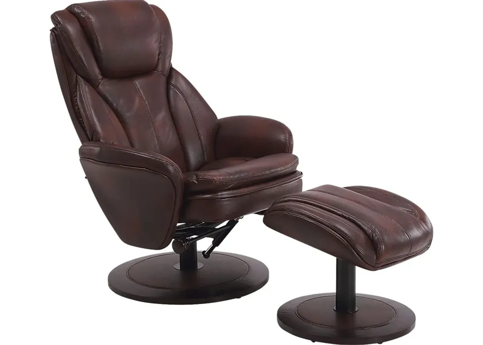 Nimblecreek Brown Recliner and Ottoman