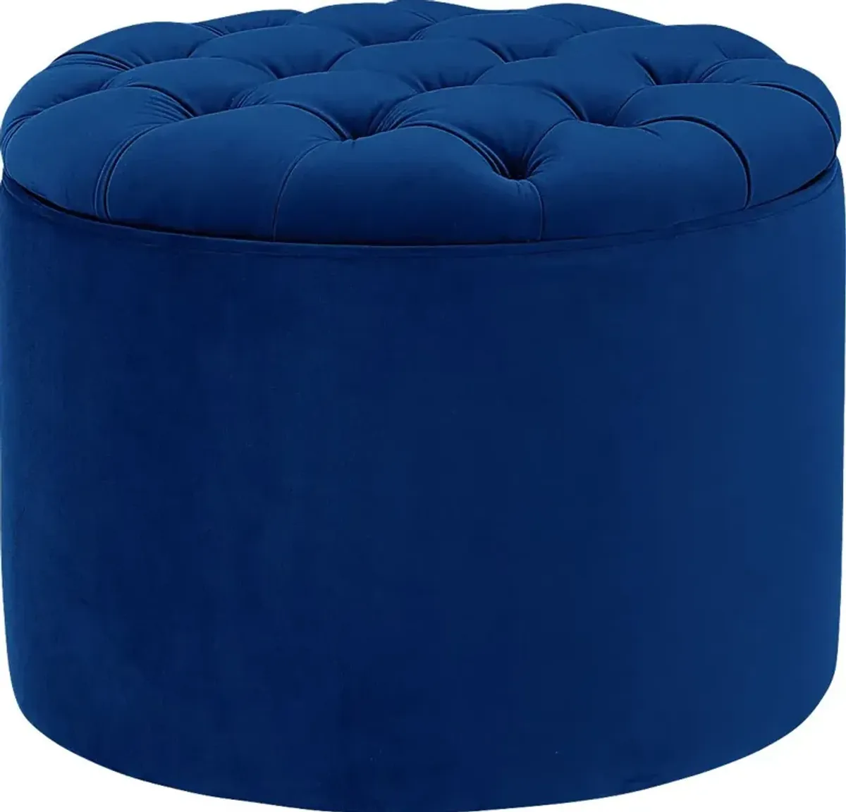 Candellar Navy Storage Ottoman