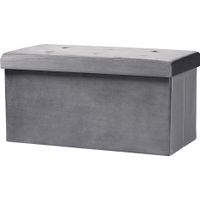 Philox Charcoal Ottoman