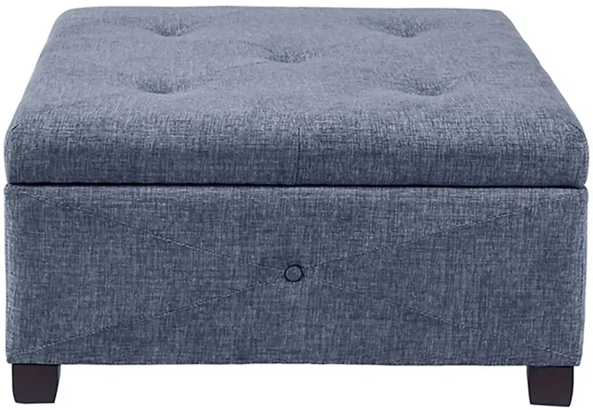 Balkin Blue Ottoman