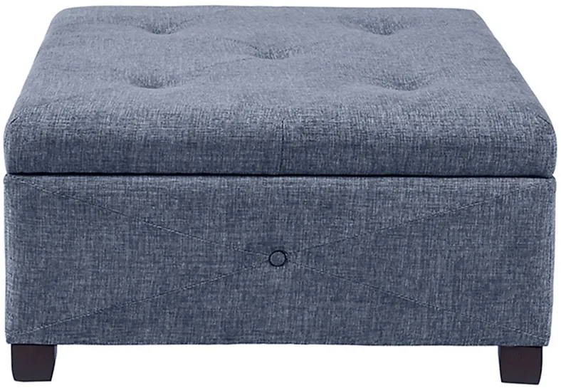 Balkin Blue Ottoman