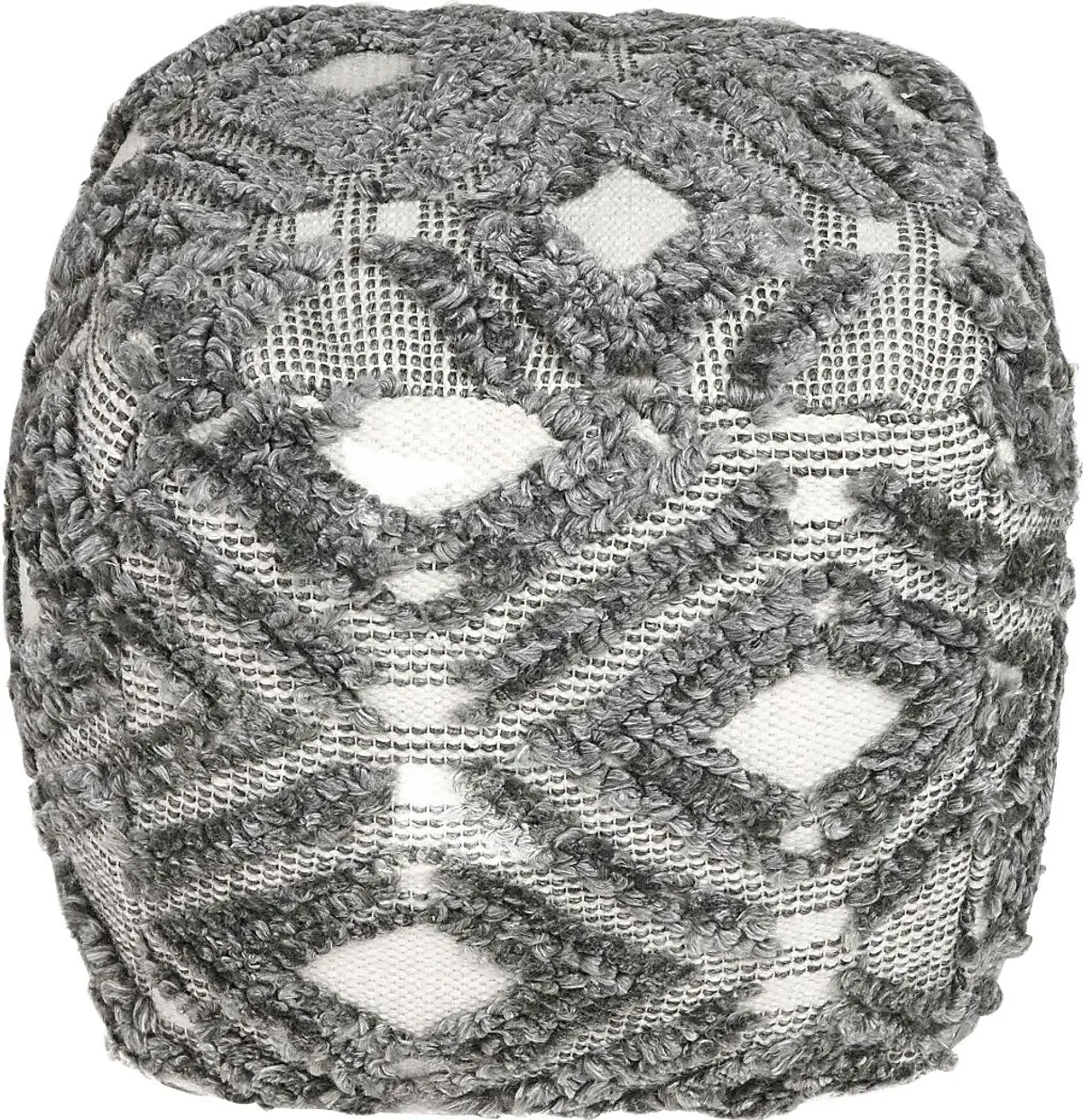 Takarin Gray Pouf