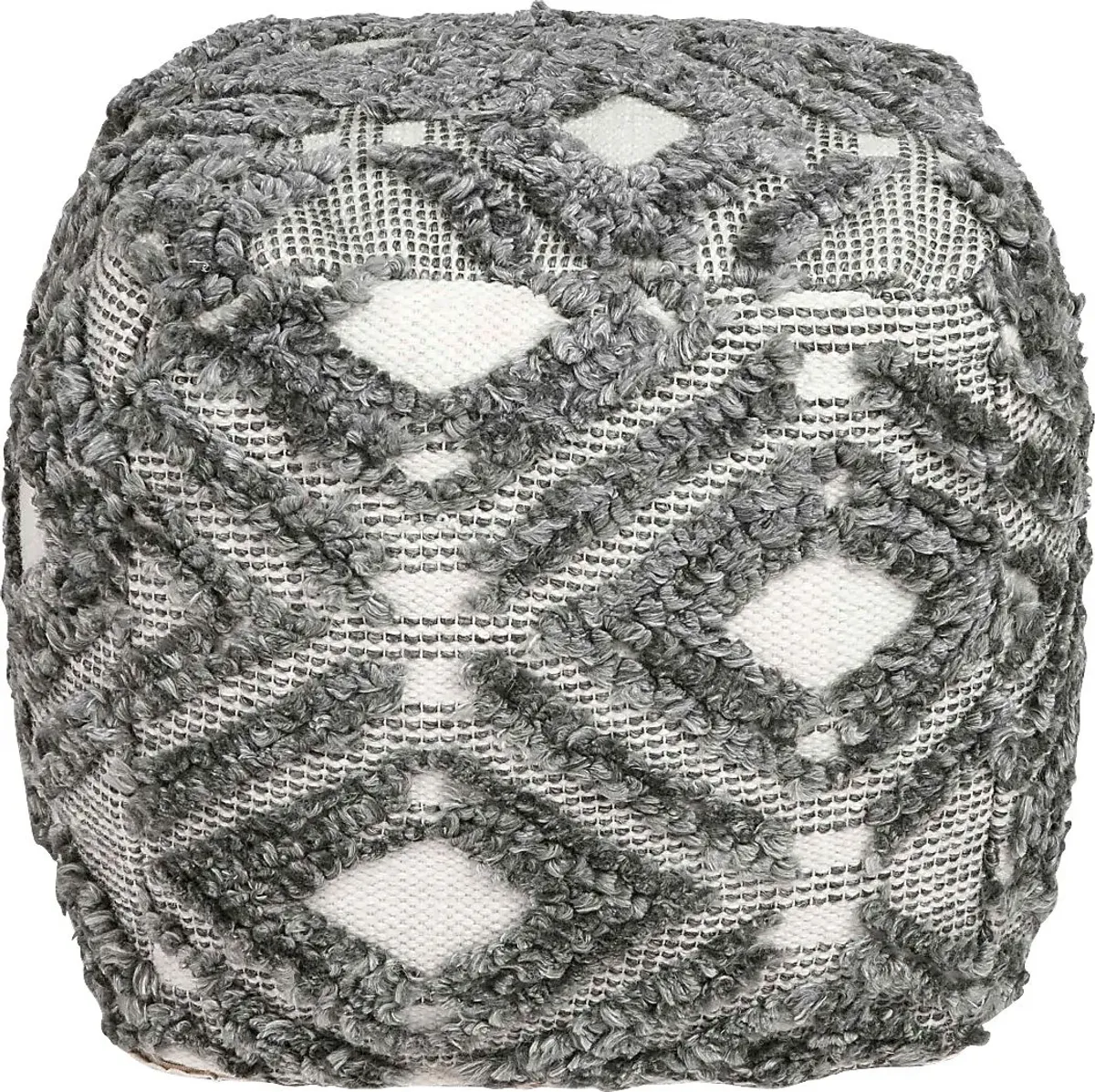 Takarin Gray Pouf