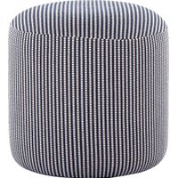 Leycester Blue Pouf