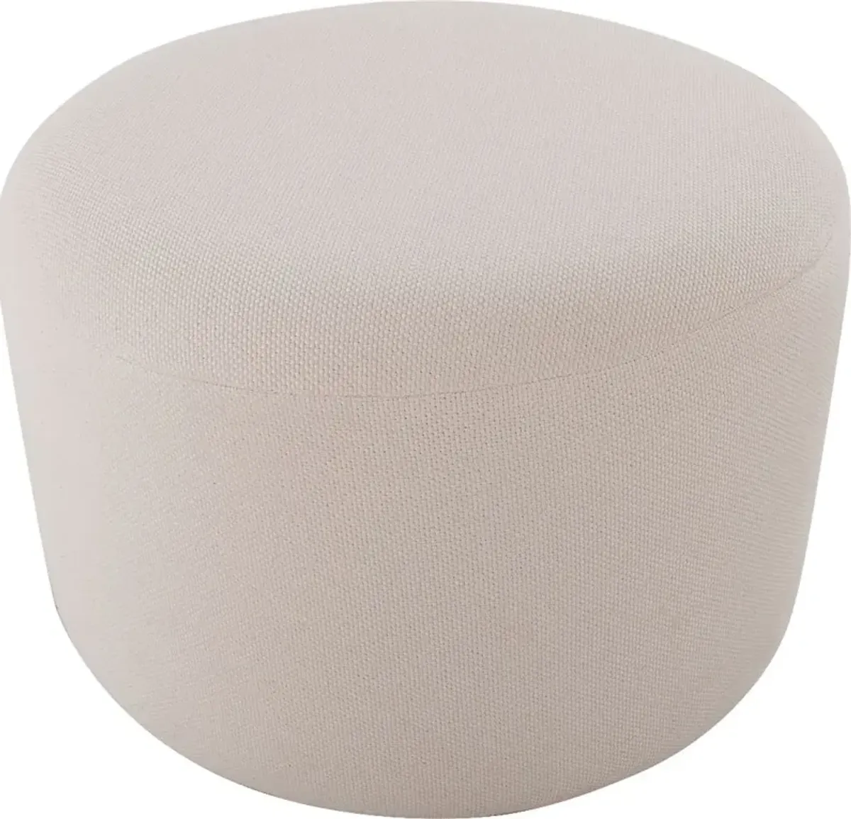 Johnette Beige Pouf