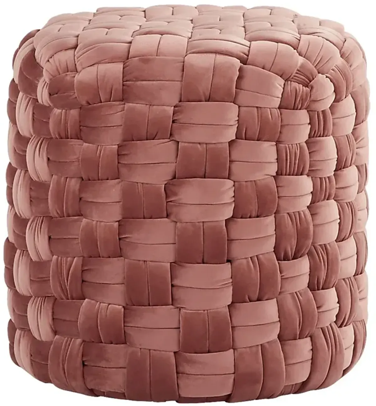 Clendenin Blush Ottoman