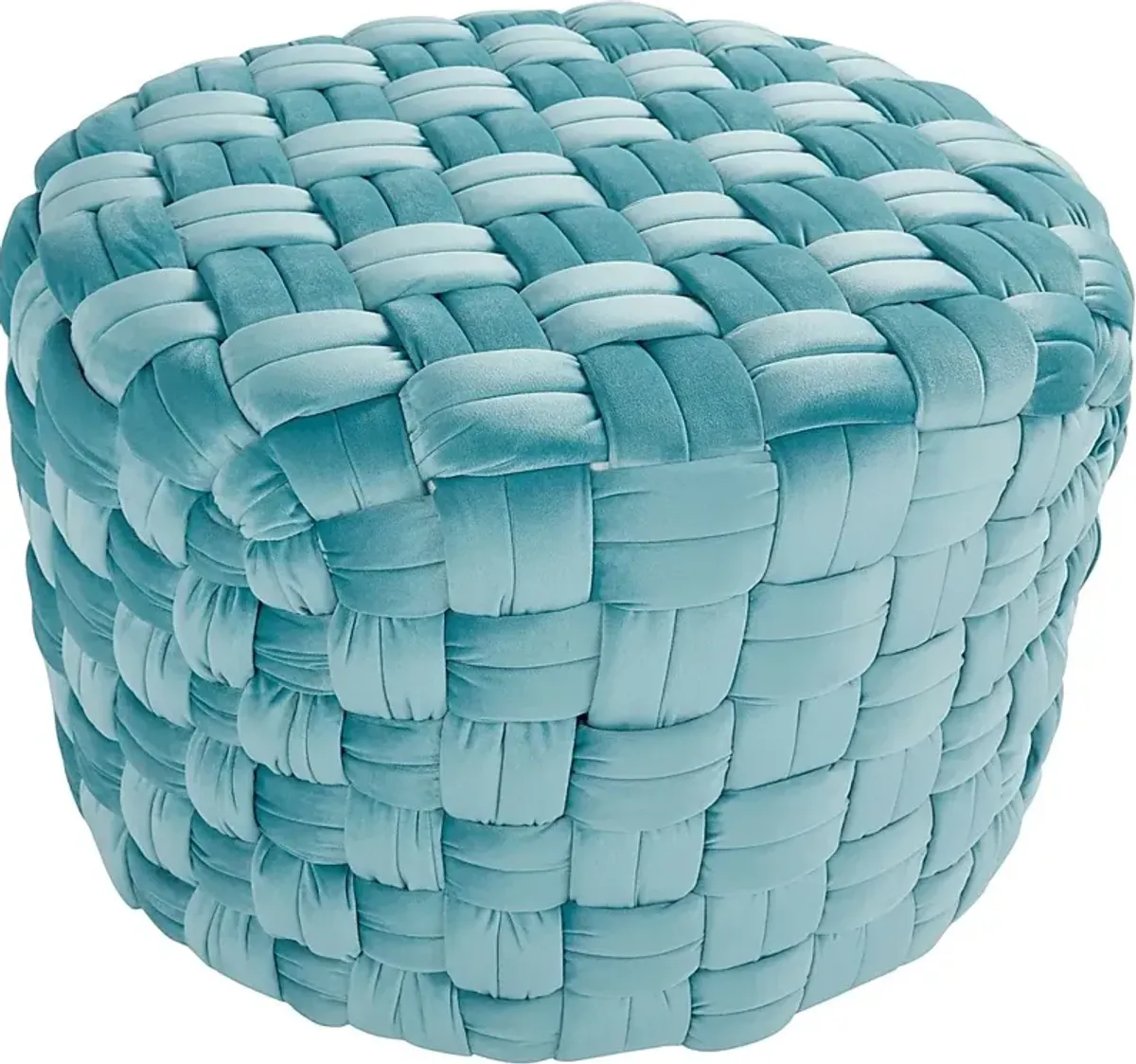 Colearine Blue Ottoman