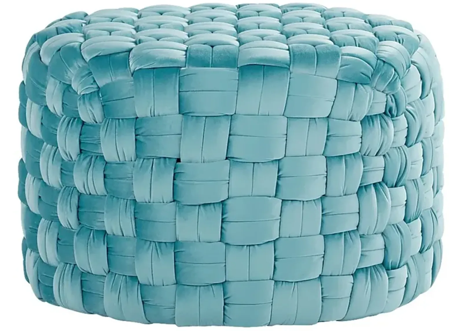 Colearine Blue Ottoman