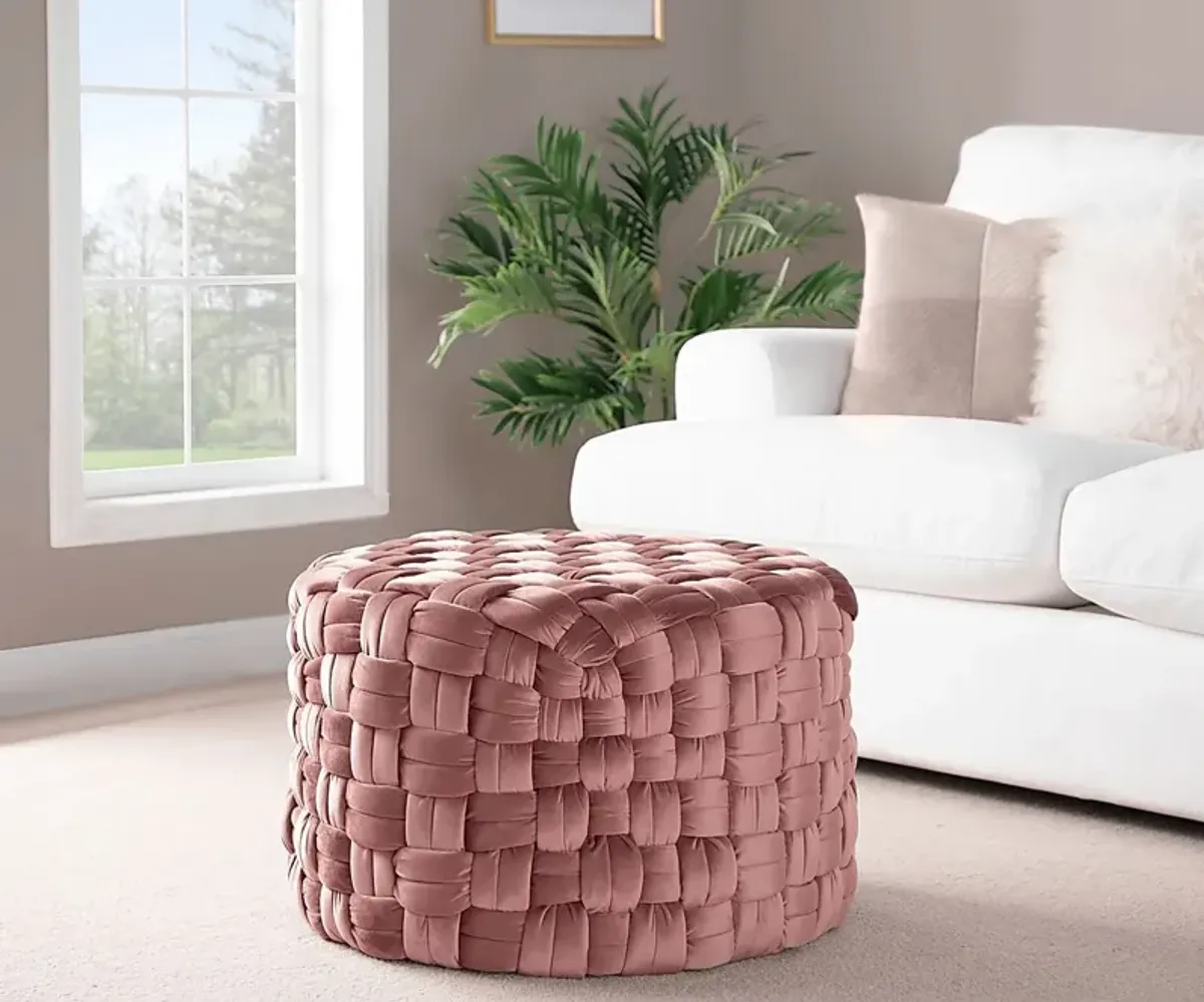 Colearine Blush Ottoman