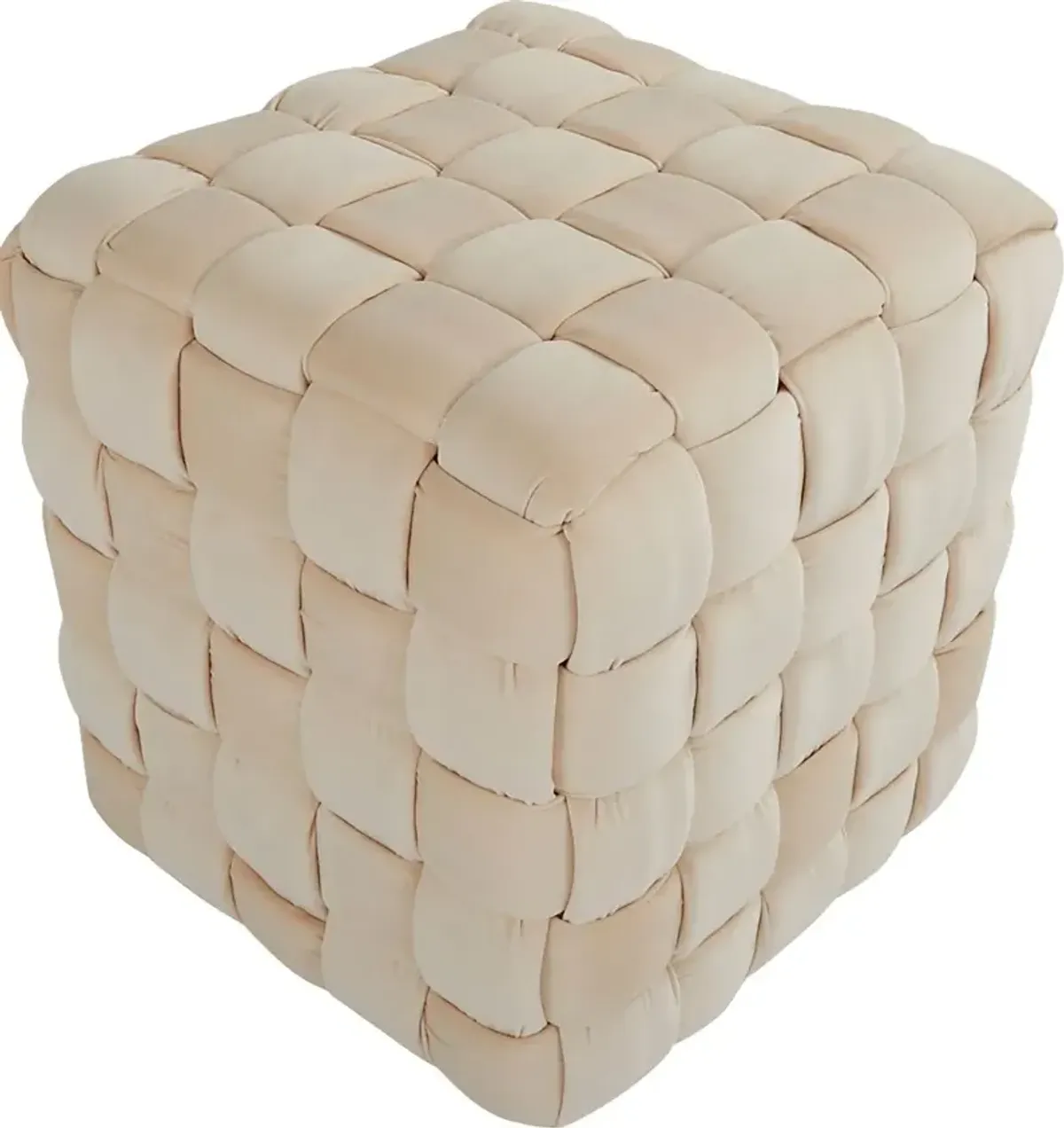 Copeleigh Cream Ottoman