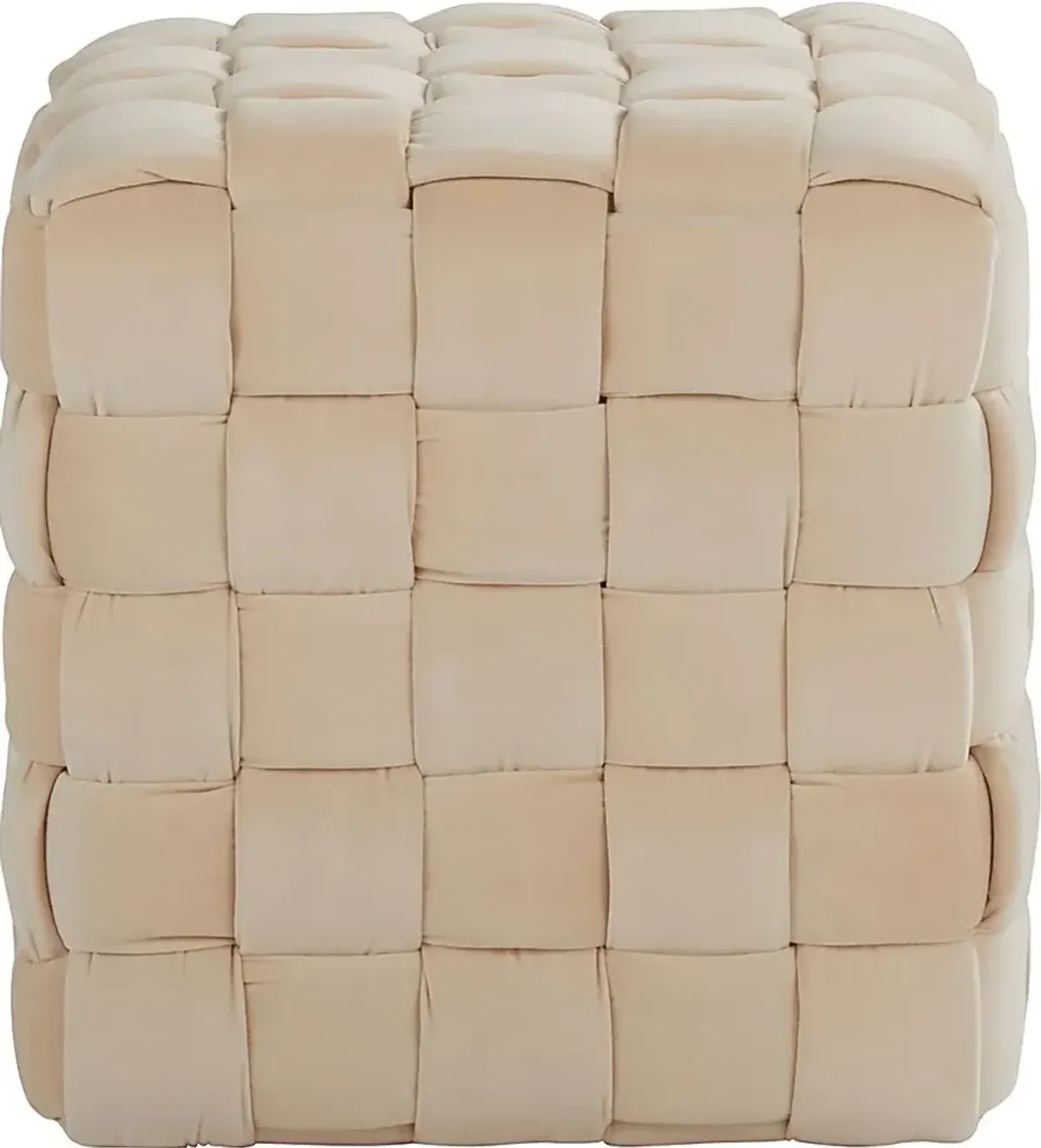 Copeleigh Cream Ottoman