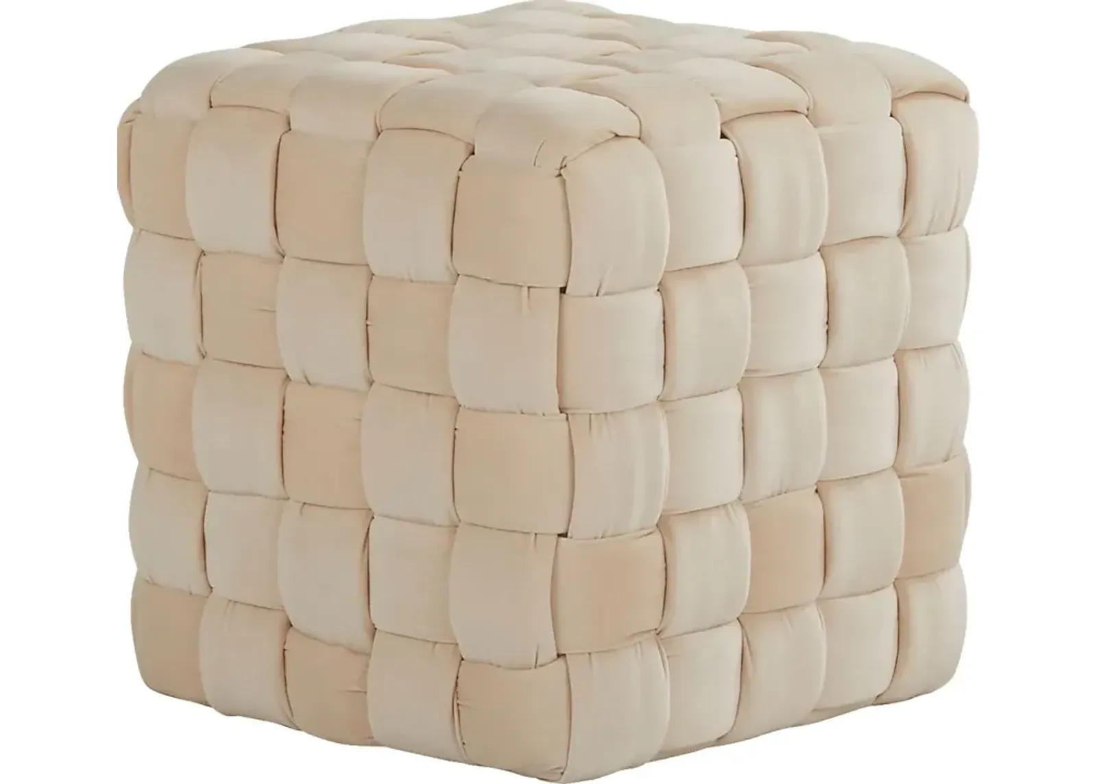 Copeleigh Cream Ottoman