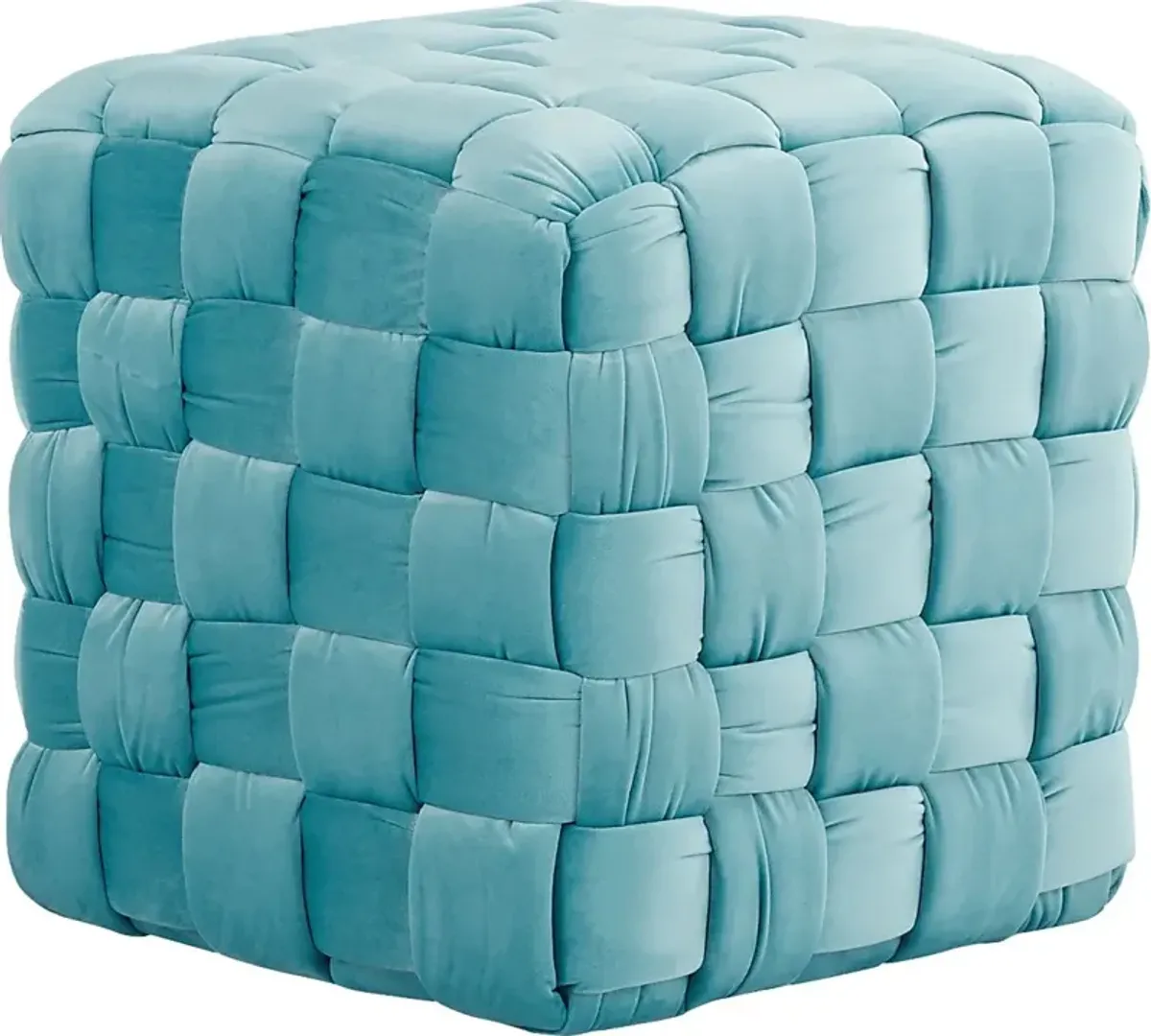 Copeleigh Blue Ottoman