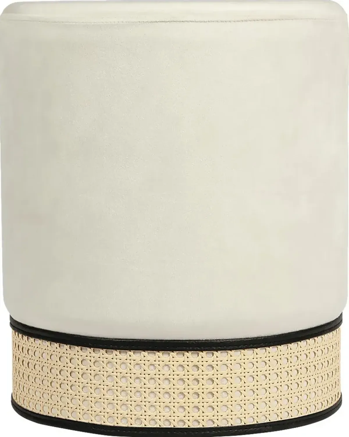 Arielan Cream Ottoman