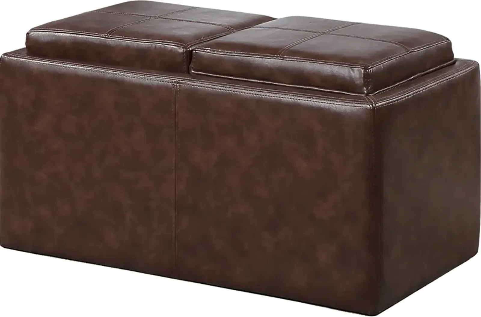 Guetlet Brown Storage Ottoman