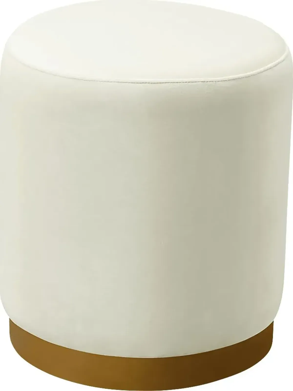 Talia Ren Cream Ottoman