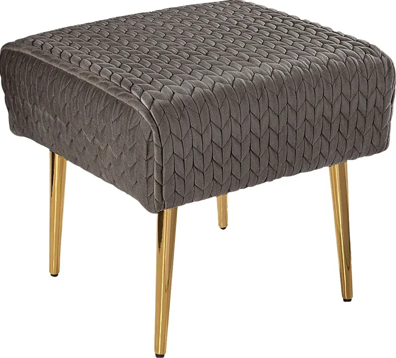 Charlcote Gray Ottoman