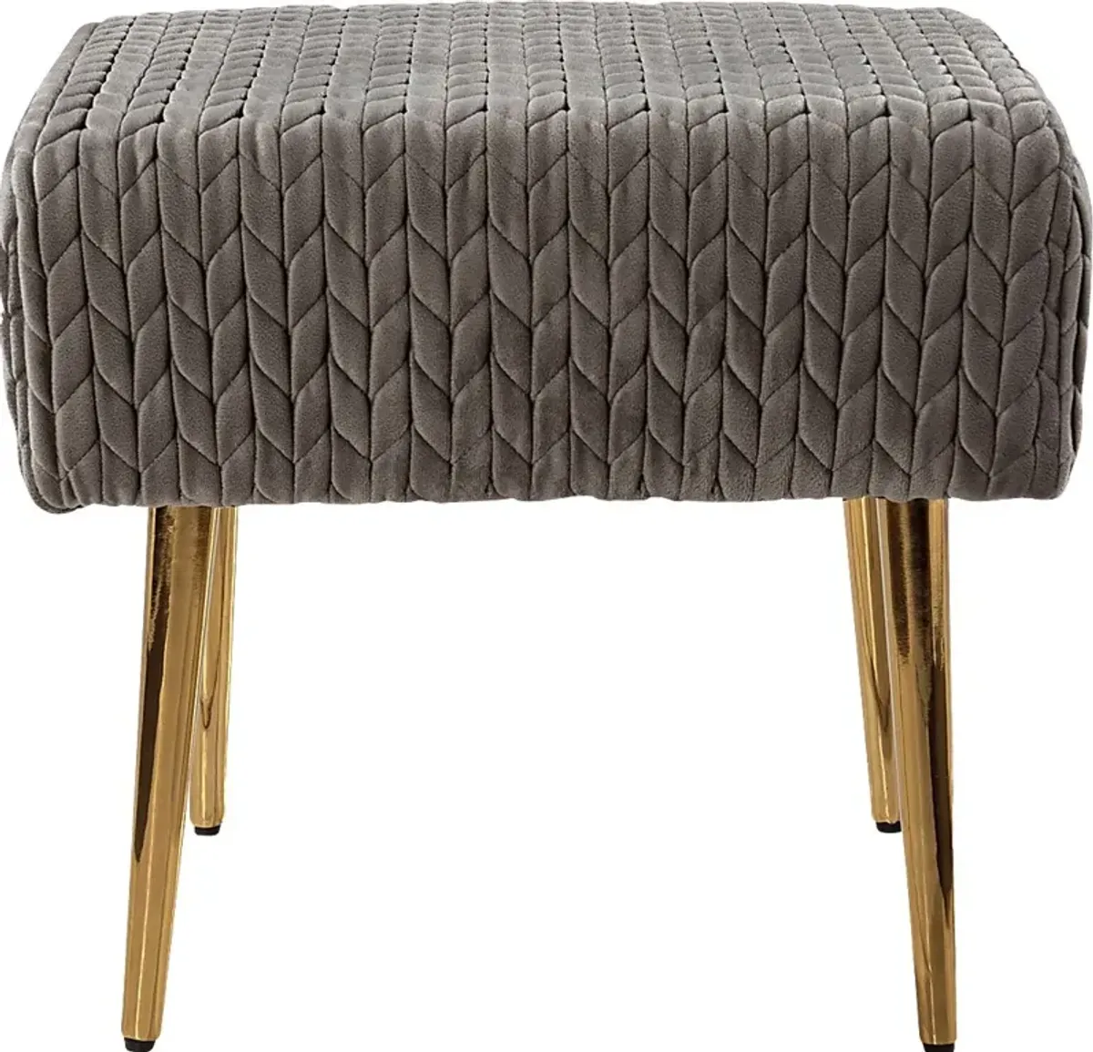 Charlcote Gray Ottoman