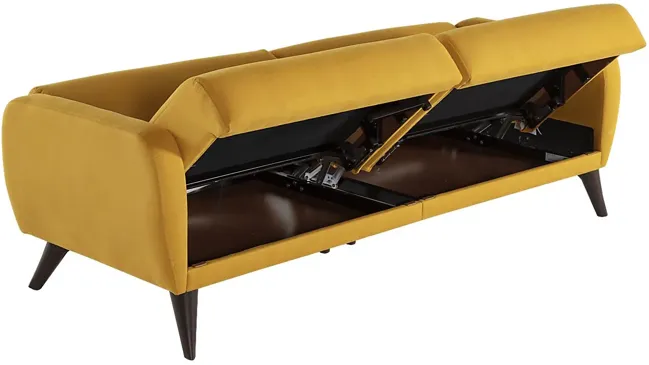 Tusico Yellow Sleeper Sofa