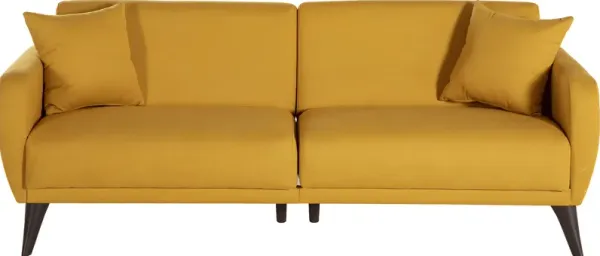 Tusico Yellow Sleeper Sofa
