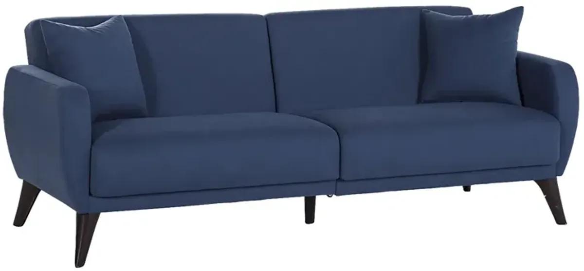 Tusico Blue Sleeper Sofa